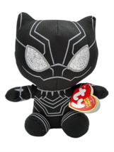 Ty Beanie Babies Black Panther Marvel Collection Original Collectible Ne... - £11.06 GBP