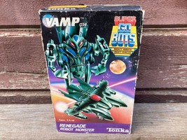 Vtg 1985 Tonka Super Go Bots Vamp 034 Renegade Robot Monster W Box Paperwork - $197.95