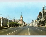 Nevski Street View Leningrad Russia USSR UNP Chrome Postcard J16 - $4.90