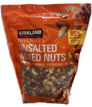 Kirkland Signature Unsalted Mixed Nuts, 40 Oz - $25.80