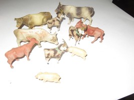 FARM ANIMALS - ASSORTED - VARIOUS SIZES - 1 - 3&quot; - EXC. - M1 - $3.97