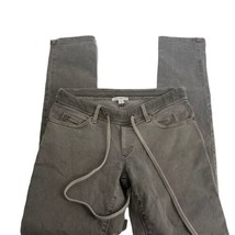 James Perse Womens gray Utility Pants Size 0 denim skinny jeans drawstring - $44.54