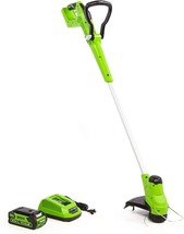 Greenworks St40B211 40V 12 Inch Gear Reduced String Trimmer With Included 2Ah - £130.41 GBP