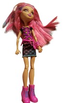 Monster High Doll Creepateria Howleen Wolf Pink Blue Hair Girl Ghoul Preowned - £19.75 GBP