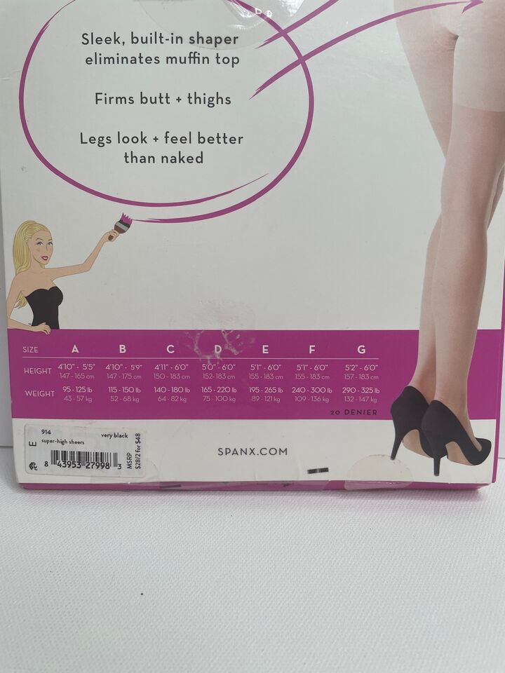 Assets by Spanx Remarkable Results High Waist Footless Shaper, Buff, SIze 6  (2X)
