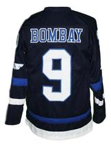 Any Name Number Custom Mighty Ducks Hawks Hockey Jersey Bombay Navy Blue image 2