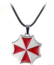 Resident Evil Movie Series Umbrella Corp Logo Pendant Necklace - $14.78