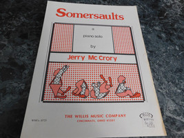 Somersaults by Jerry McCrory - £2.34 GBP