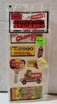 Scratch and Sniff Stickers Favorite Flavors Series 1 Tootsie Roll 1983 Sealed  - £48.11 GBP