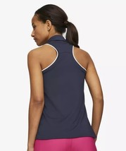 NWT Ladies PUMA Navy Blue Peak Matter Racerback Sleeveless Golf Shirt - M L XL image 2