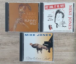 Mike Jones CD Lot of 3 Runnin&#39; World Oh! Look At Me Now! Stretches Out (In Las - £7.90 GBP