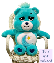 Care Bears Plush Bedtime Bear Unlock the Magic Stuffed Animal Moon Star ... - £6.11 GBP