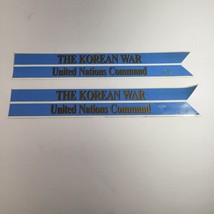 Bookmarks The Korean War United Nations Command Set of 2 Blue Commemorative - £10.36 GBP