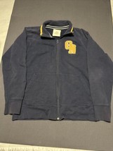 Old Navy Jacket Mens Large Blue With Yellow Letters Reg Issue-A Letterman Zip Up - £23.53 GBP