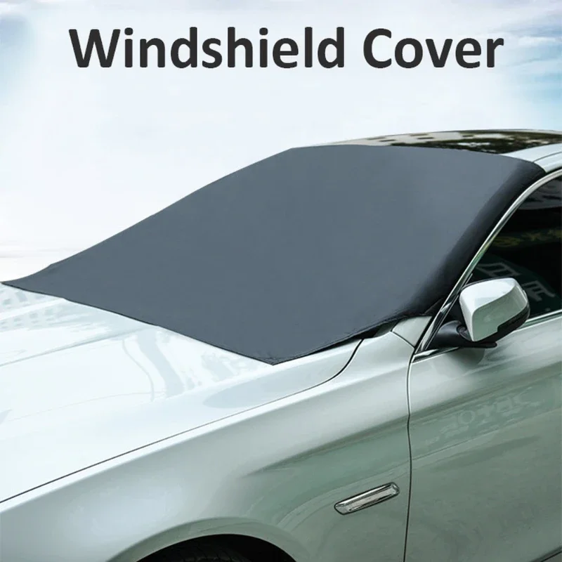 210*120cm  Automobile Magnetic Sunshade Cover Car Windshield Snow Sun Shade - £11.66 GBP
