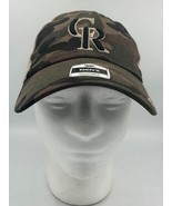 Colorado Rockies MLB Fan Favorite Camo Mesh Hat Cap Men&#39;s Snapback Camou... - £11.40 GBP