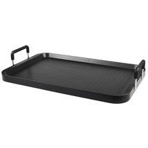 Stove Top ,2 Burner Griddle Grill Pan For Glass Stove Top Grill,Aluminum... - £47.85 GBP