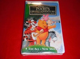 Pooh&#39;s Grand Adventure VHS Walt Disney Film Clam Shell Case Brand New Un... - £7.06 GBP