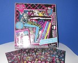 NEW Monster High Scrapbook Your Wall set kit glow in dark stickers gems ... - $9.89