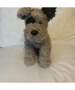 Ty Classic Plush BOGGS the Grey Brown Spot Curly Fur Dog (12 Inch) With ... - £8.95 GBP