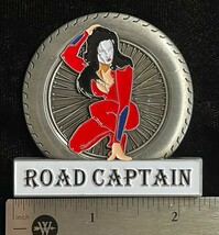 Widows Sons Masonic Riders Assn &quot;Widow&quot; Road Captain Officer Pin - $27.91 CAD