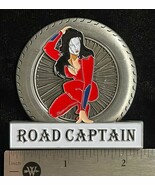 Widows Sons Masonic Riders Assn &quot;Widow&quot; Road Captain Officer Pin - $367.33 MXN