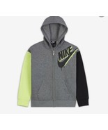 Size 2T Boys Nike FULL-ZIP HOODIE IN GREY BNWTS $48.00 - $475.94 MXN