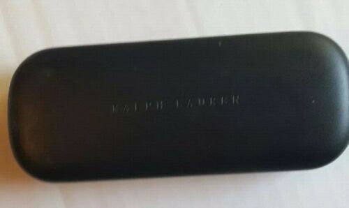 Large Ralph Lauren Glasses Sunglasses Case Hard Shell Blackwelder - $11.61
