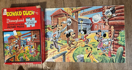 Donald Duck In Disneyland Puzzle Jaymar Brand Frontierland 60 Piece COMP... - $11.40