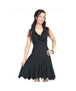 Scully Female Ruffled Halter Cantina Dress- Black - XL - $139.18