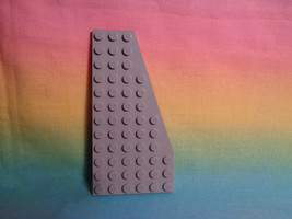 LEGO Light Gray 6X12 Dot Slant Flat Base Plate Parts &amp; Pieces  - £1.45 GBP