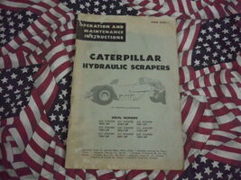 Caterpillar Hydraulic Scraper Operation Manual - €6,31 EUR