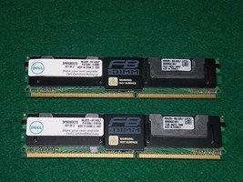 Dell Snp9f030ck2/2g PowerEdge 2GB 667MHz PC2-5300 ECC DDR2 (2x 1GB) Memo... - £32.39 GBP