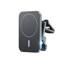 15W MagSafe Wireless Fast Charging Car Cradle - Power Delivery PD Auto Phone Cha - £15.33 GBP