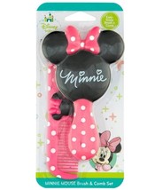 Disney Baby Minnie Hair Brush and Wide Tooth Comb Set - $7.99