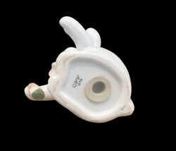 Vintage 1978 Fitz and Floyd Bunny Salt Shaker – Ceramic 3.75" Easter Decor image 5