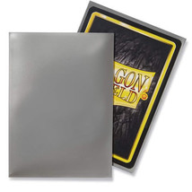 Dragon Shield Protective Sleeves Box of 100 - Silver - £35.89 GBP