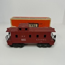 VINTAGE POSTWAR LIONEL O GAUGE No. 6257 SP CABOOSE WITH ORIGINAL BOX - $28.25