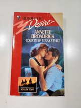 Courtship Texas Style by Annette Broadrick 1992 paperback - $4.95