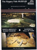 Matchbook Cover Niagara Falls Museum Skylon Tower Artifacts - £0.76 GBP