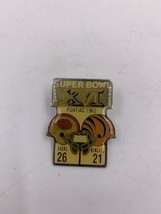 Super Bowl XVI Pontiac 1982 49ers Vs Bengals Collectors Pin - £6.87 GBP