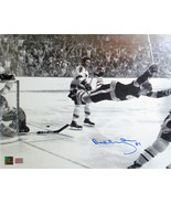 Bobby Orr &quot;The Goal&quot; Autographed 16x20 Photograph - Boston Bruins - $220.00