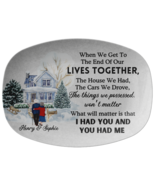 Together to the End - Personalized Platter | Custom Gift for Couples, An... - $72.48 CAD