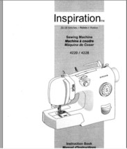 Singer 4220 and 4228 Sewing Machine Manual Reprint - £5.95 GBP