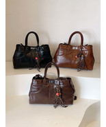 PU Leather Handbag with Pendant - $49.94 CAD