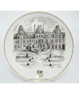 Chateaux de France No 1 Fontainebleau Collector Plate by Lourioux 1971 C... - £11.07 GBP