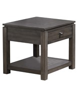 Shades of Gray End Table with Drawer and Shelf by Sunset Trading - $1,073.55 CAD