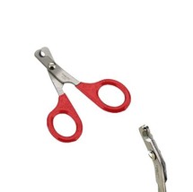 Pet Nail Small Scissor Angled Bent Shank Trimmer Clipper Dog Cat Bird Reptile - £10.45 GBP