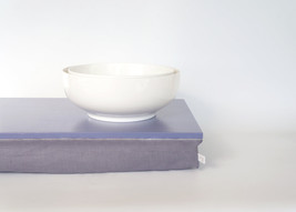 Simple Bed tray, iPad stable table with pillow- Light Slate Blue with bl... - £39.16 GBP
