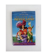 Walt Disney Peter Pan Return To Neverland Movie Promo Pin Button - $8.25